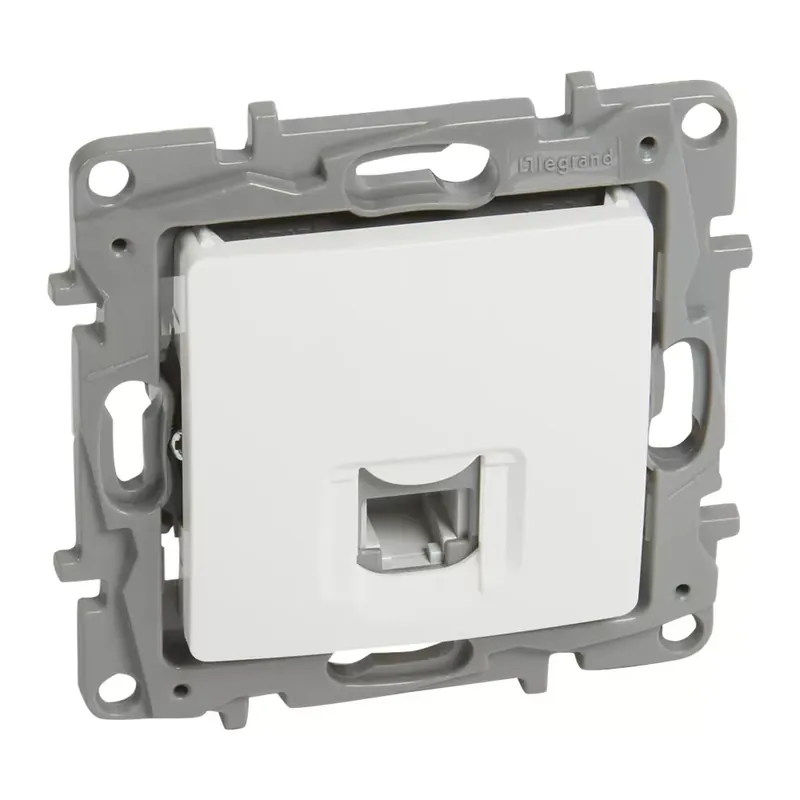 Legrand Niloé 1xRJ11 csatlakozóaljzat, fehér (Legrand 764569) Legjobb ár