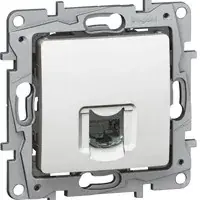Legrand Niloé RJ45 Cat.6 UTP csatlakozóaljzat, fehér (Legrand 764573) Expressz szállítás