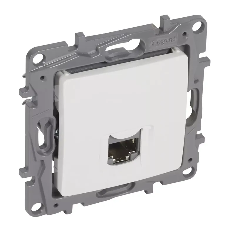 Legrand Niloé RJ45 Cat.6 STP körmös aljzat, fehér (Legrand 764575) Ajánlat