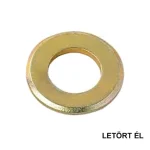 Gyors szállítás LAPOS ALÁTÉT STANDARD M5(D5,3) DIN 125A SÁRGARÉZ IMPORT