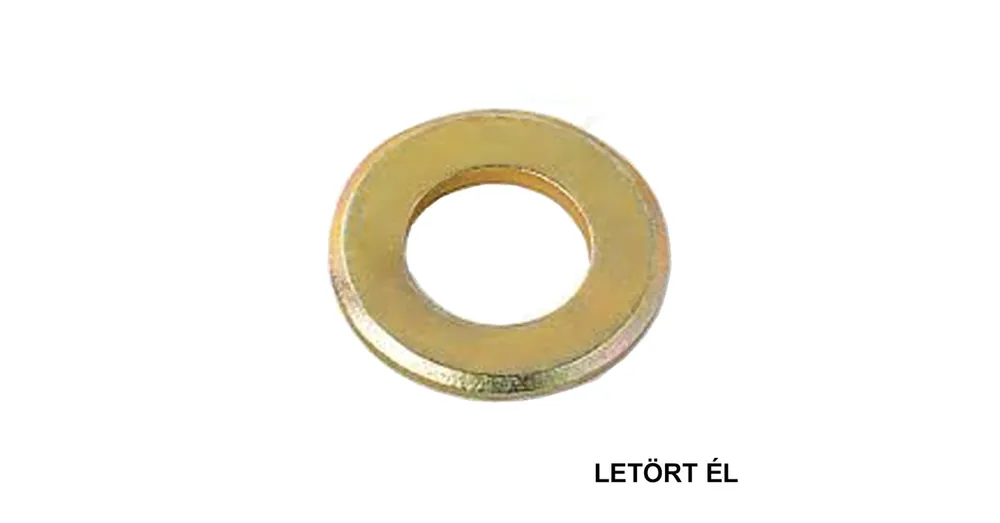Gyors szállítás LAPOS ALÁTÉT STANDARD M5(D5,3) DIN 125A SÁRGARÉZ IMPORT
