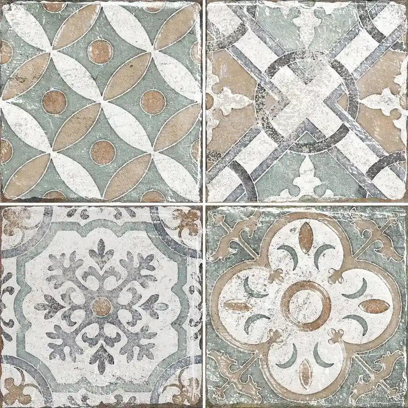 Azonnal elérhető Minta Cement Csempe Megjelenés Monarch 20x20cm