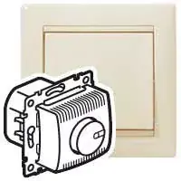 Olcsó Legrand Valena forgatógombos fényerőszabályzó 100-1000W (izzó- és halogén), elefántcsont (Legrand 774160)