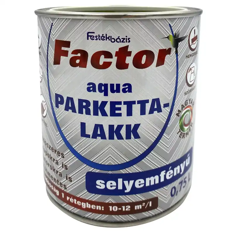 Akciós ár Factor Aqua Parkettalakk selyemfényű 0,75 l