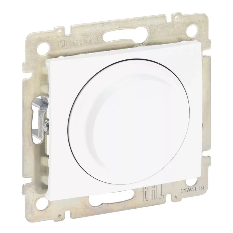 Legrand Valena forgatógombos fényerőszabályzó fehér 2 vezetékes, 300W, LED-hez is (Legrand 774263) Újdonság