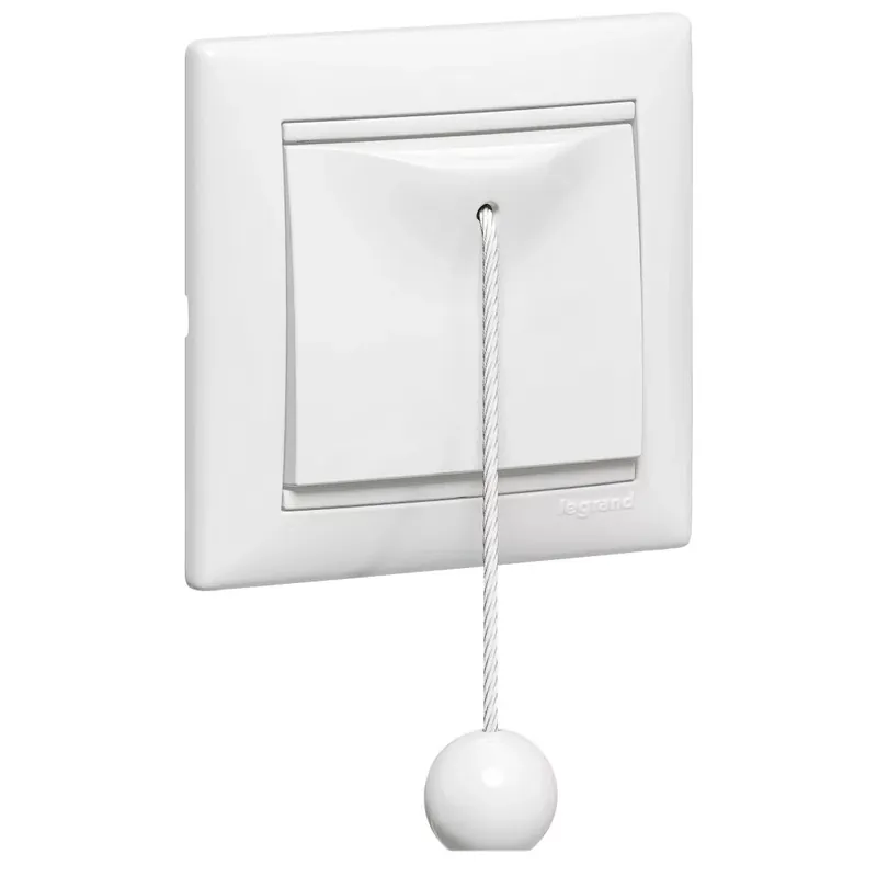 Legrand Valena húzózsinóros váltóérintkezős nyomó, fehér (Legrand 774419) Újdonság
