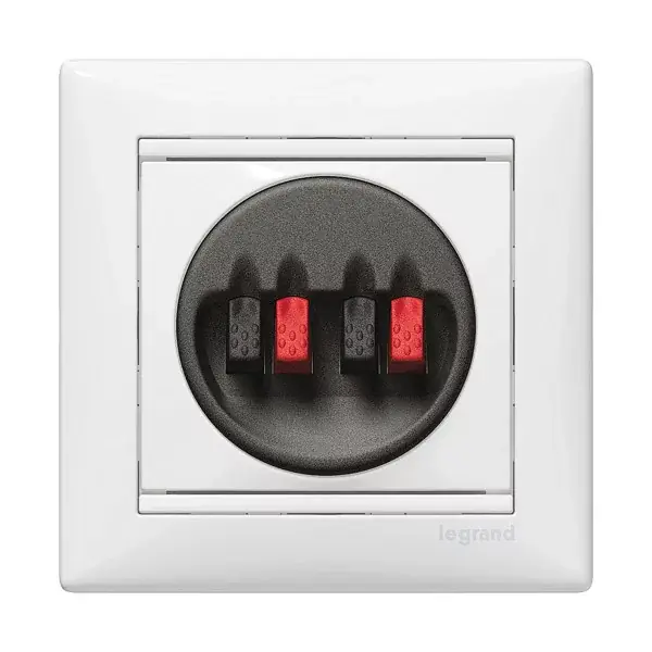 Legrand Valena hangszóró-csatlakozóaljzat fehér (Legrand 774424) Olcsó
