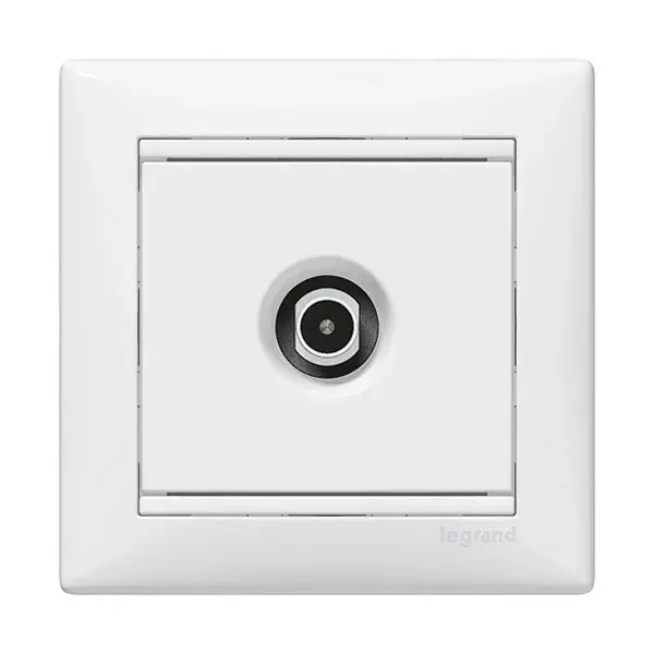 Legrand Valena TV antenna-csatlakozóaljzat átmenő, fehér (Legrand 774431) Alacsony ár