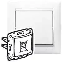 Legrand Valena telefon-csatlakozóaljzat 2xRJ11 fehér (Legrand 774439) Olcsóbb