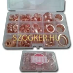 TÖMÍTŐ ALÁTÉT KLT.6*10-27*32 DIN 7603 VÖRÖSRÉZ MŰANYAGDOBOZ IMPORT 330DB Biztonságos fizetés