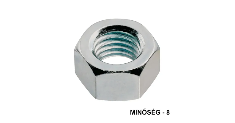 Gyors szállítás ANYA HATLAPÚ M2 DIN 934-8 HG. IMPORT
