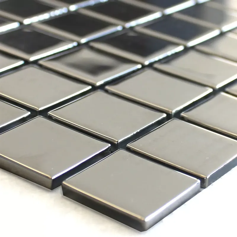 Minta tól től Üvegmozaik Csempék Ezüst Uni 25x25x4mm Olcsóbb