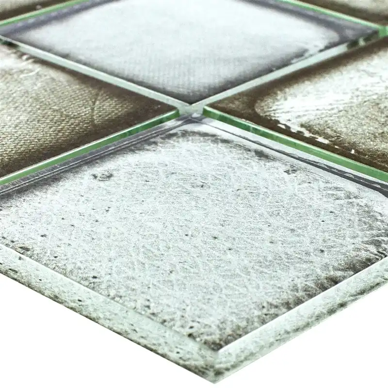 Csak ma Minta tól től Üvegmozaik Csempék Cement Megjelenés Granada Szürke