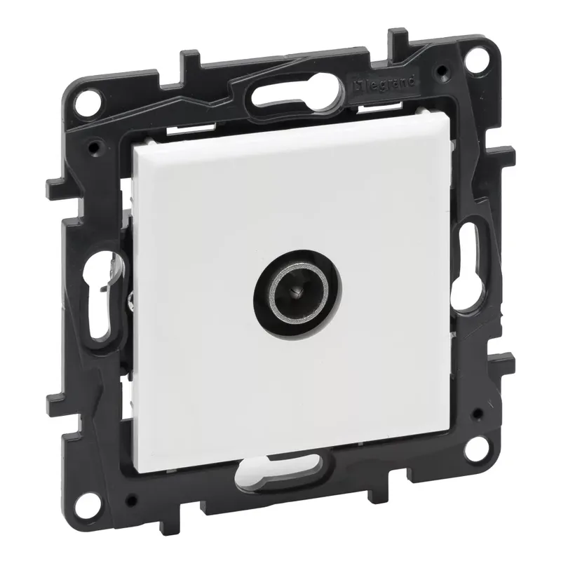 Legrand Niloé Step TV átmenő aljzat (14 dB), fehér (Legrand 863172) Kihagyhatatlan ajánlat