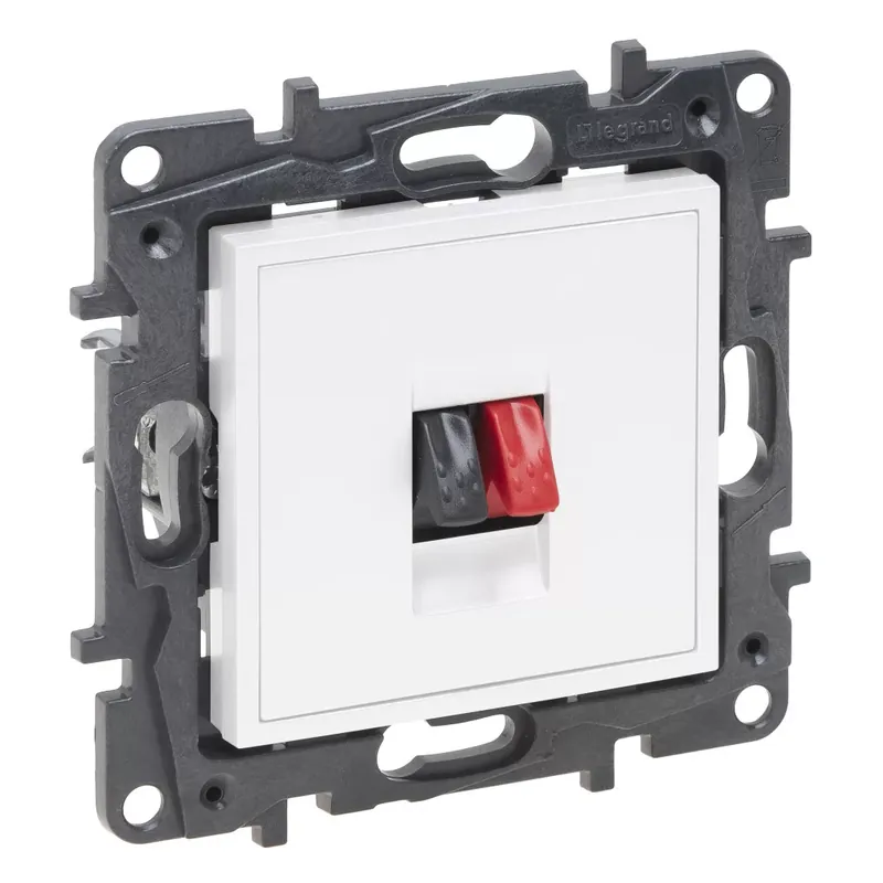 Legrand Niloé Step hangszóró aljzat, fehér (Legrand 863185) Kedvezmény