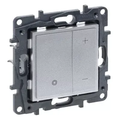Legrand Niloé Step nyomógombos fényerőszabályzó 125W, 2 vezetékes, alumínium (Legrand 863353A) Olcsó