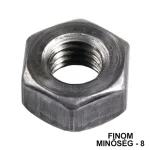 Azonnal elérhető ANYA HATLAPÚ FINOM M6*0.75 DIN 934-8 NAT. IMPORT