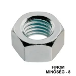 Gyors szállítás ANYA HATLAPÚ FINOM M8*1.00 DIN 934-8 HG. .IMPORT