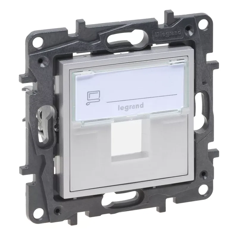 Akció Legrand Niloé Step keystone adapter, alumínium (Legrand 863387)