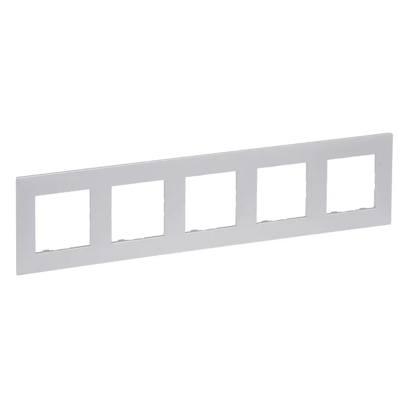 Legrand Niloé Step 5-ös keret, alumínium (Legrand 863395) Rendeld meg most