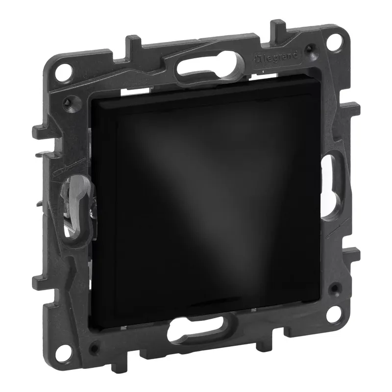 Outlet Legrand Niloé Step kábelkivezető, IP21, fekete (Legrand 863529)