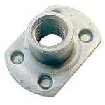 Végkiárusítás HEGESZTŐ ANYA TALPAS M8*22 PONTFURATOS NATÚR IMPORT NCN194-PL00-0020