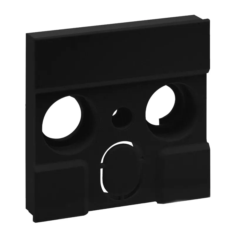 Biztonságos fizetés Legrand Niloé Step TV-R-SAT burkolat, fekete (Legrand 863584)