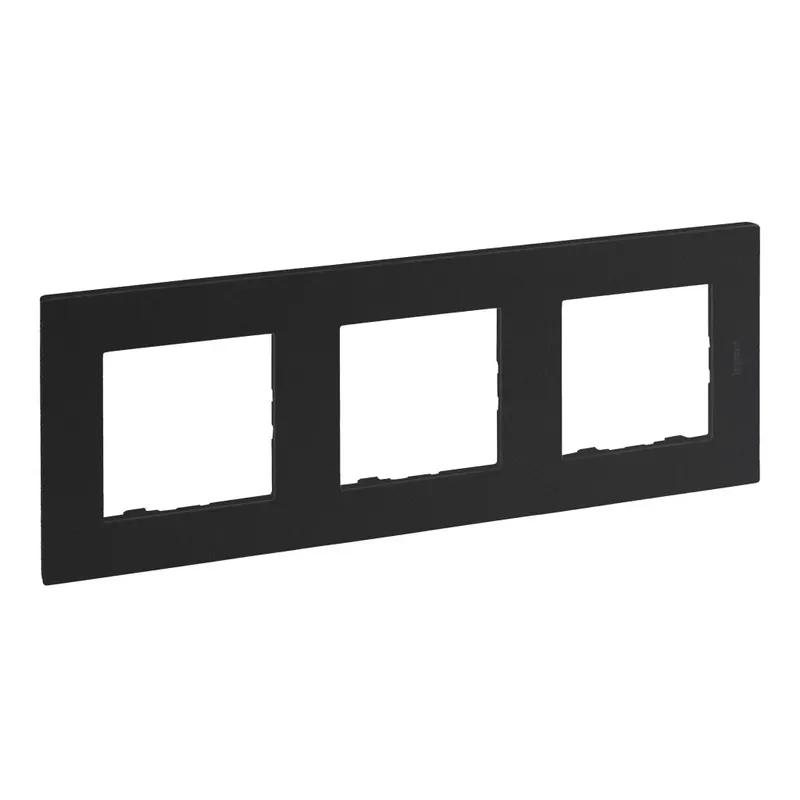 Legrand Niloé Step 3-as keret, sötét szürke (Legrand 863793) Szuper akció