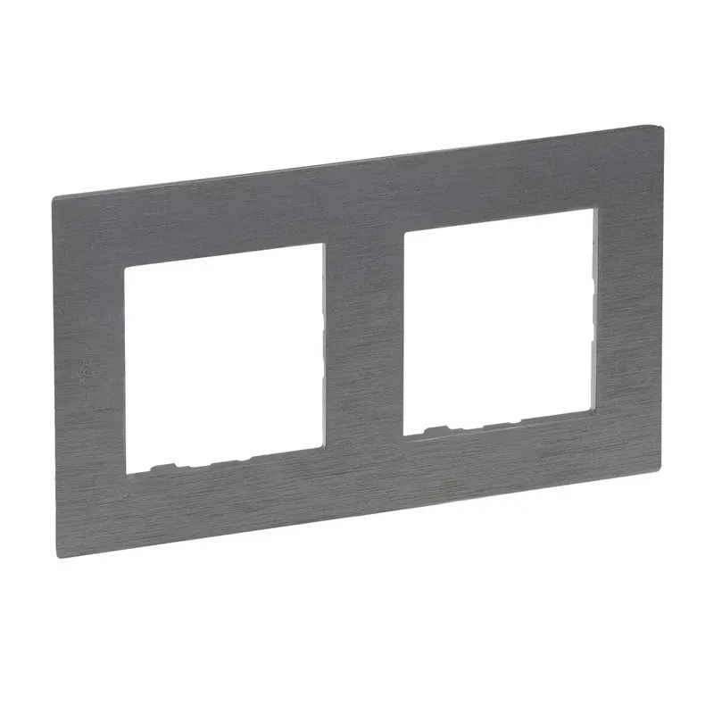 Legrand Niloé Step 2-es keret, csiszolt szürke (Legrand 863992) Végkiárusítás