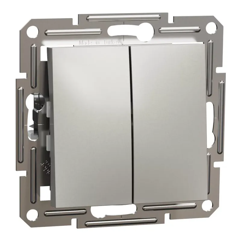 Schneider Electric ASFORA Kettős nyomó, rugós bekötés, bronz (EPH1100169) Árengedmény