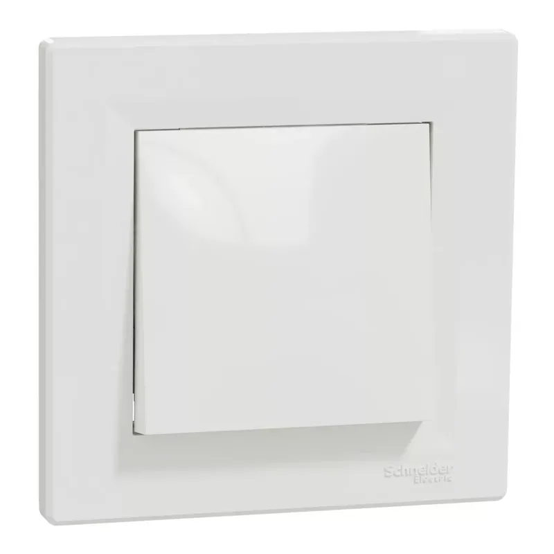 Újdonság Schneider Electric ASFORA Váltókapcsoló, rugós bekötés, fehér (106) (EPH0400121)