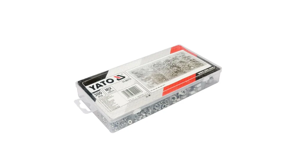 Nézd meg most YATO 06772 ANYA HATLAPÚ KÉSZLET 300DB M03 - M10