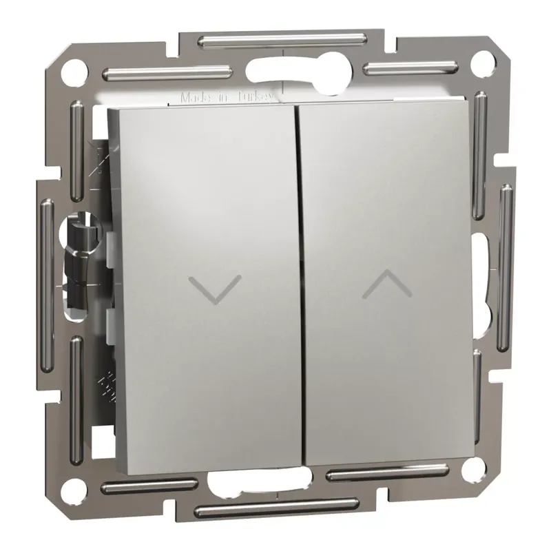 Schneider Electric ASFORA Redőnynyomó, rugós bekötés, bronz (EPH1300169) Szuper ajánlat