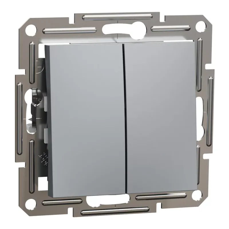 Schneider Electric ASFORA Csillárkapcsoló, rugós bekötés, acél (105) (EPH0300162) Expressz szállítás