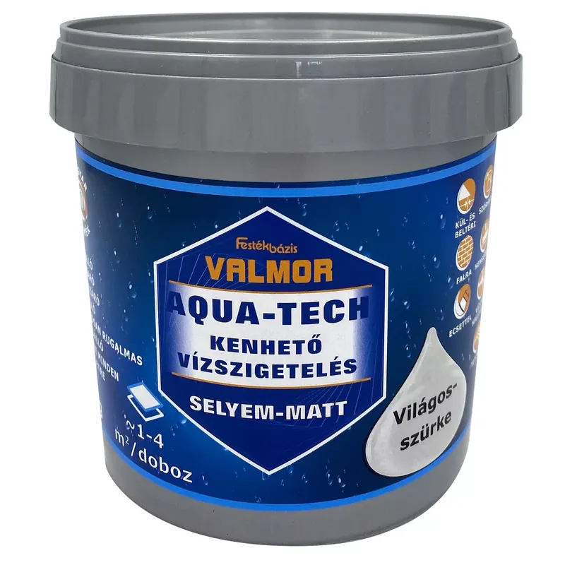 Bestseller Valmor Aqua-tech Kenhető Vízszigetelés Világosszürke 1 Kg
