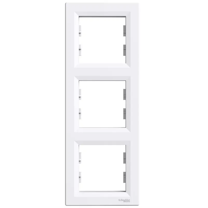 Outlet Schneider Electric ASFORA Hármas keret, függőleges, fehér (EPH5810321)