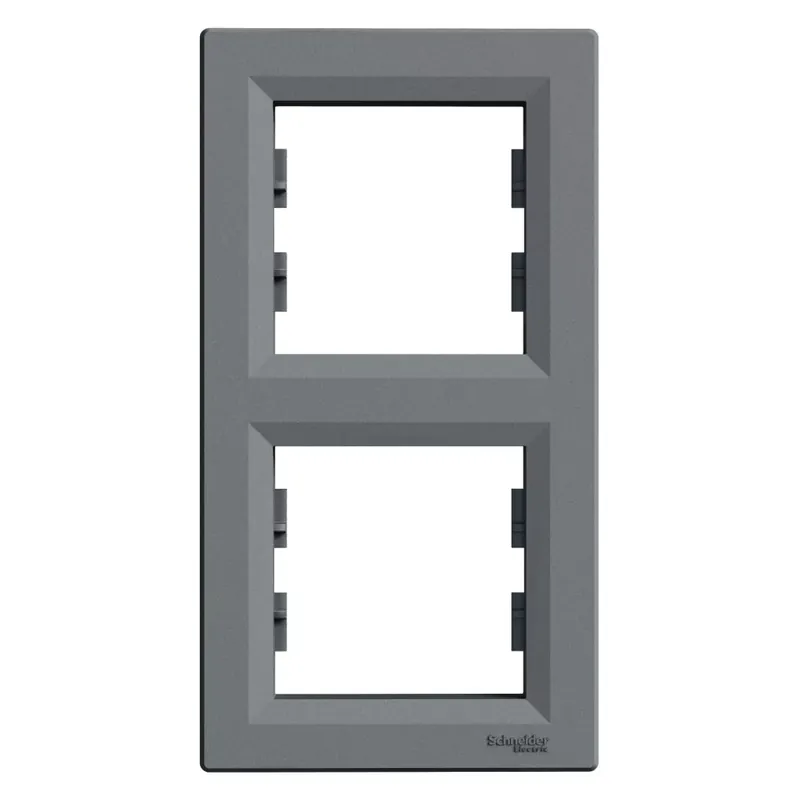 Schneider Electric ASFORA Kettes keret, függőleges, acél (EPH5810262) Ne maradj le