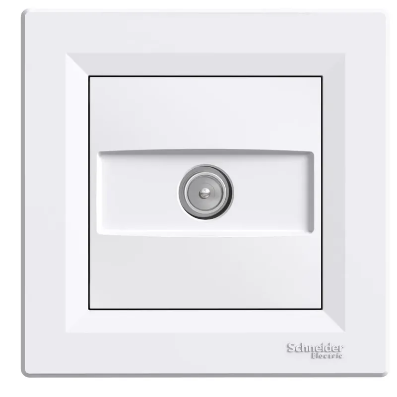 Kedvezményes ár Schneider Electric ASFORA TV aljzat, végzáró, 1 dB, fehér (EPH3200121)
