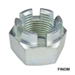 KORONÁS ANYA M12*1.5 DIN 935-5 HG. Kiárusítás