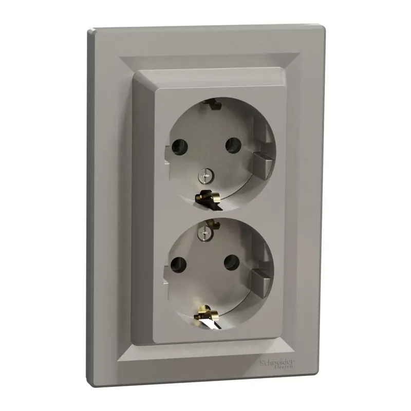 Szuper ajánlat Schneider Electric ASFORA 2x2P+F csatlakozóaljzat, csavaros, bronz (EPH9900169)