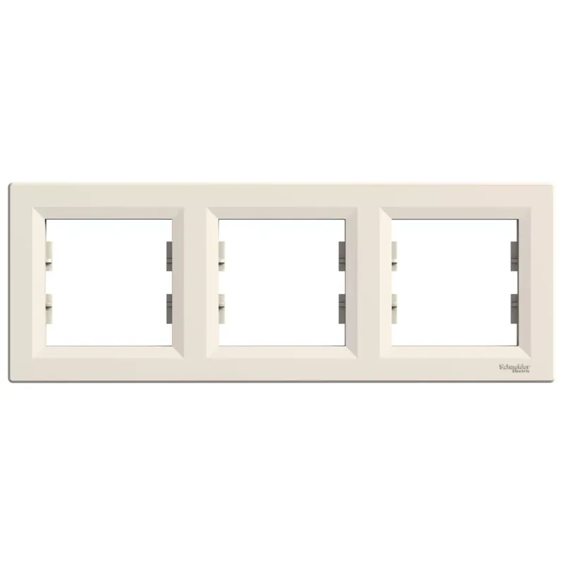 Schneider Electric ASFORA Hármas keret, vízszintes, bézs (EPH5800323) Alacsony ár