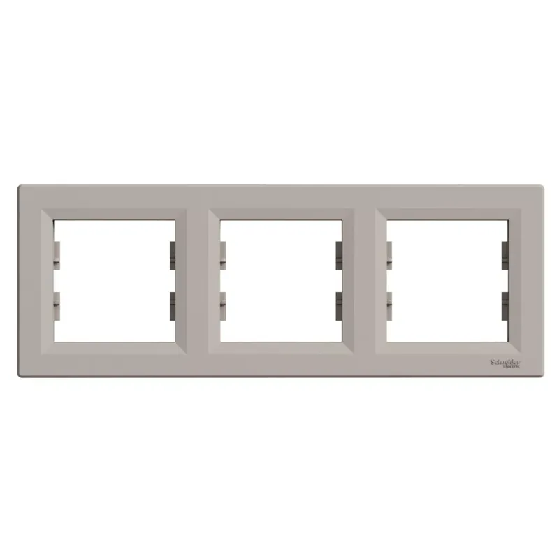 Schneider Electric ASFORA Hármas keret, vízszintes, bronz (EPH5800369) Olcsóbb