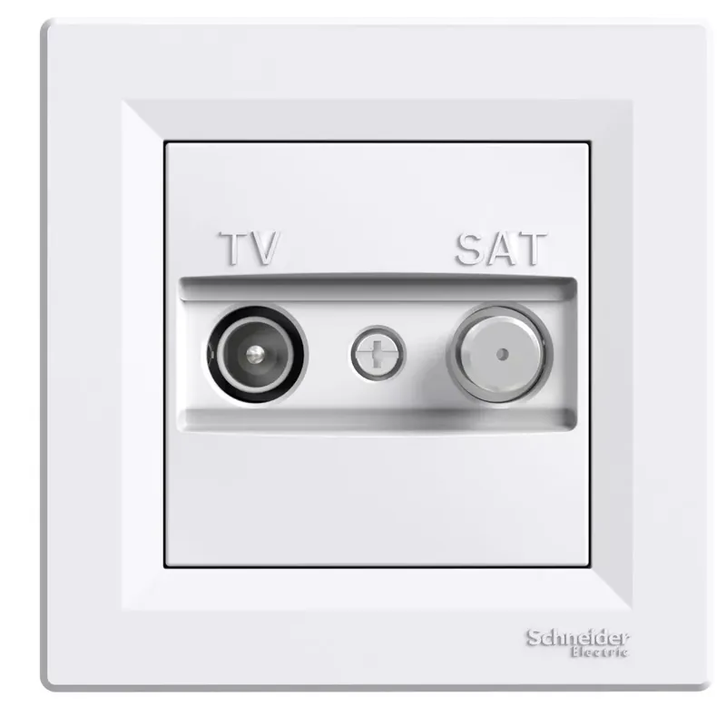 Kihagyhatatlan ajánlat Schneider Electric ASFORA TV/SAT aljzat, végzáró, 1 dB, fehér (EPH3400121)