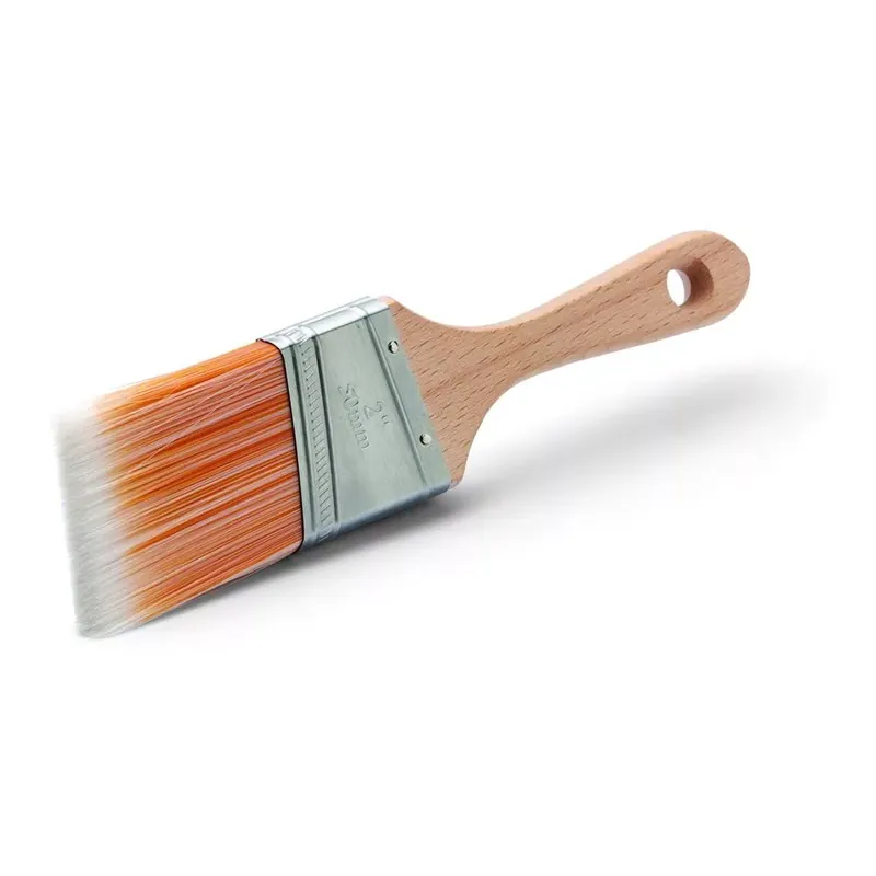 Végkiárusítás Shorty ablakfestő laposecset, speciálisan ferde szintetikus sörtével, rozsdamentes acélbefogóval 50 mm