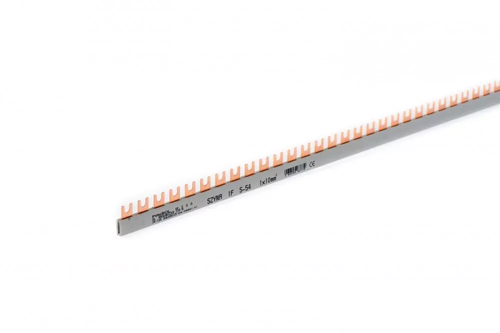 Villás fázissín, 63A, 1 fázisú, 54 modul, 10mm2, 968mm Szezonális akció