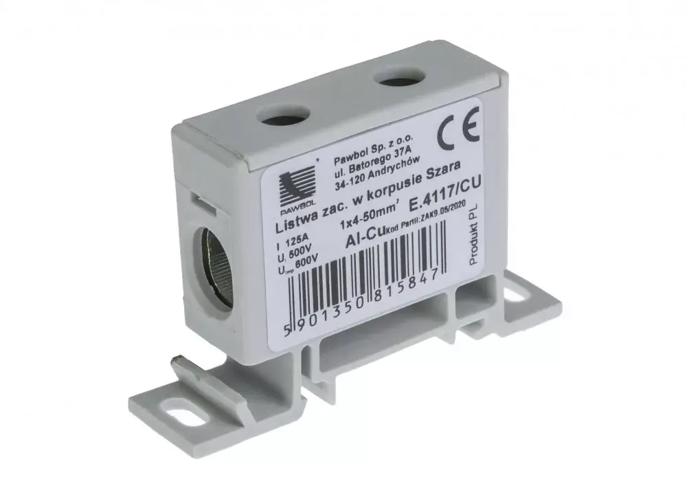 Sorkapocsléc szürke házban 1x50mm² Rendeld meg most