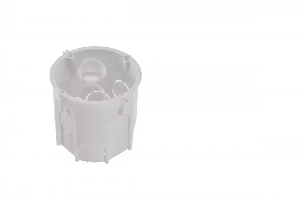 Műanyag szerelvénydoboz, fehér, mély, 60mm, IP30 Különleges ajánlat