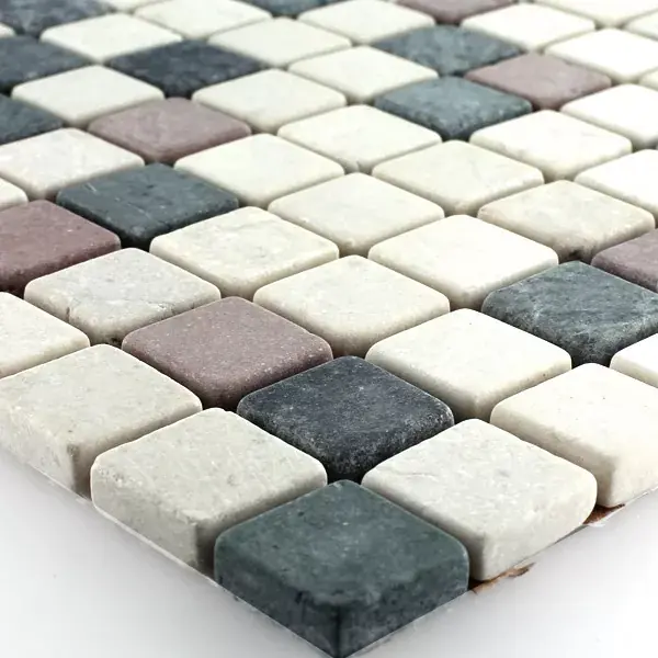 Biztonságos vásárlás Mozaik Csempe Üveggolyó Sokszínű Mix 20x20x7mm