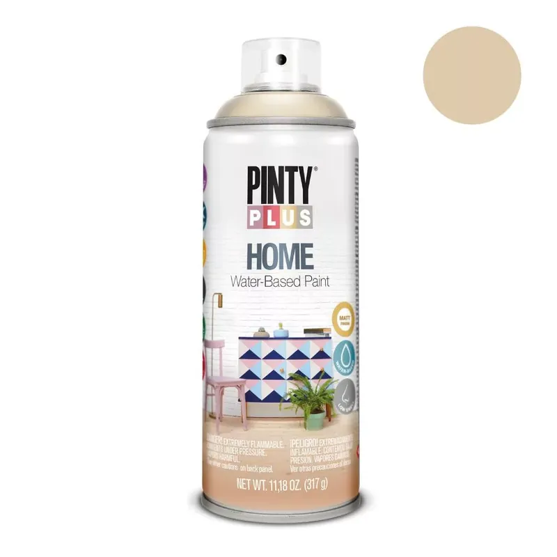 Árengedmény Pinty Plus Home Sand vizes bázisú MATT festék spray 400ml HM129