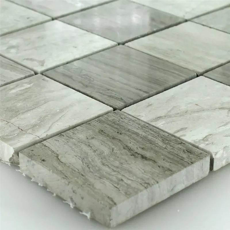 Mozaik Csempe Üveggolyó 48x48x8mm Sár Szürke Kihagyhatatlan ajánlat